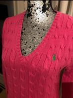 v RALPH LAUREN prachtige roze diepe V hals trui, Kleding | Dames, Maat 38/40 (M), Ophalen of Verzenden, Zo goed als nieuw, Ralph Lauren