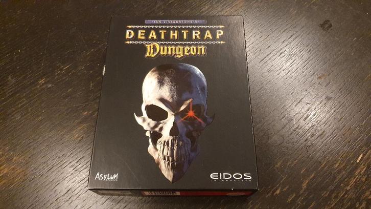 BIG BOX - Deathtrap Dungeon PC Game CIB Spel Eidos Asylum, Spelcomputers en Games, Games | Pc, Zo goed als nieuw, Avontuur en Actie