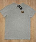 NIEUW G-STAR RAW grijs basic logo shirt maat 16 / 176, Nieuw, Jongen, Ophalen of Verzenden, Shirt of Longsleeve