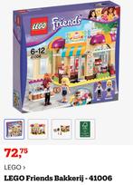 Lego Friends Bakkerij 41006 (compleet, incl. boekje), Kinderen en Baby's, Speelgoed | Duplo en Lego, Ophalen of Verzenden, Gebruikt