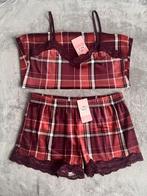Hunkemöller Velours shortama setje - maat M, Kleding | Dames, Pyjama's, Hunkemöller, Ophalen of Verzenden, Nieuw, Maat 38/40 (M)