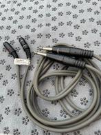 NEDIS INTERLINK 2X JACK NAAR 2X RCA (TULP), Ophalen of Verzenden, Zo goed als nieuw, Minder dan 2 meter, Interlink-kabel