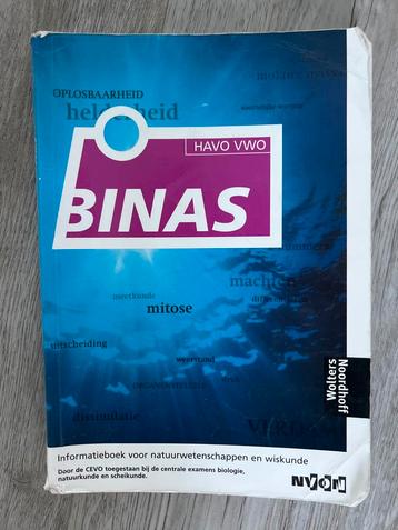 BINAS HAVO/VWO - Natuurwetenschappen & Wiskunde beschikbaar voor biedingen