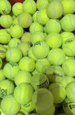 100 gebruikte tennisballen, Sport en Fitness, Tennis, Overige merken, Gebruikt, Ballen, L00