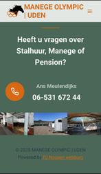 Paardenstallen te huur en paardrijden, Dieren en Toebehoren, Stalling, 4 paarden of pony's of meer