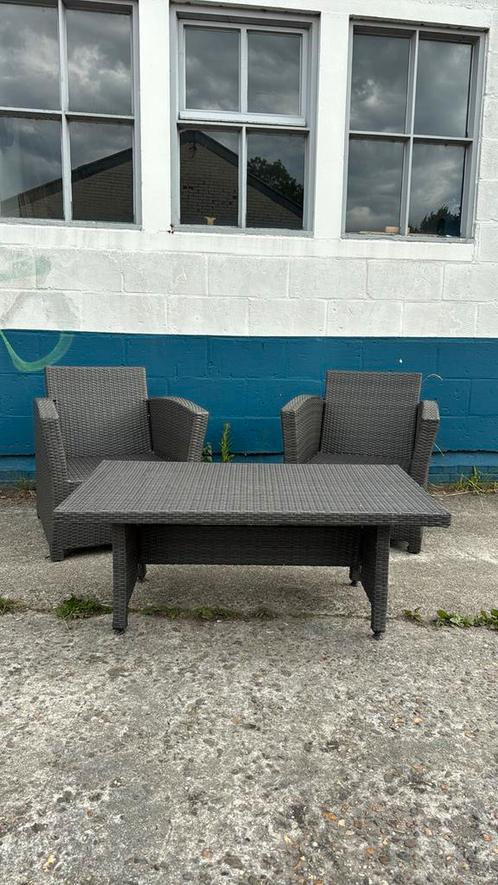 Tuinset, Tuin en Terras, Tuinbanken, Gebruikt, Kunststof, Ophalen of Verzenden