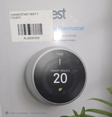 GOOGLE NEST Learning Thermostat (3e generatie) beschikbaar voor biedingen