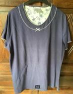 Blauw pyjamajasje, top, shirt; maat XL; Lingerie C&A, Ophalen of Verzenden, Gedragen, Maat 46/48 (XL) of groter