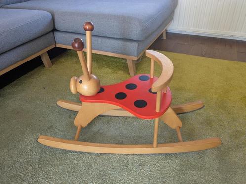 Hobbelpaardje lieveheersbeestje, Kinderen en Baby's, Speelgoed | Hobbelfiguren, Gebruikt, Ophalen