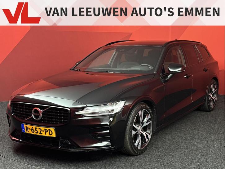 Volvo V60 2.0 B4 R-Design | BTW | Memory | Trekhaak | Stoelv, Auto's, Volvo, Bedrijf, Te koop, V60, ABS, Achteruitrijcamera, Adaptive Cruise Control