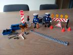 Playmobil Politie wegversperring - 6924 COMPLEET, Complete set, Ophalen of Verzenden, Zo goed als nieuw