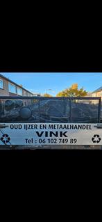 Gezocht oud ijzer en metalen, Ophalen, Zo goed als nieuw, IJzer