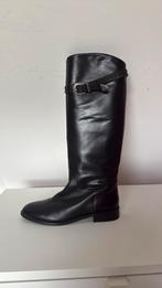 Julia cerutti leren laarzen met gesp 40 nieuw, Ophalen of Verzenden, Zo goed als nieuw, Zwart, Hoge laarzen