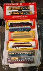 Set Fleischmann H0 locomotief en wagons, Fleischmann, Ophalen of Verzenden, Zo goed als nieuw, X