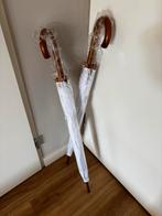 Paraplu’s wit bruiloft twee stuks - nieuw, Ophalen, Nieuw, Wit