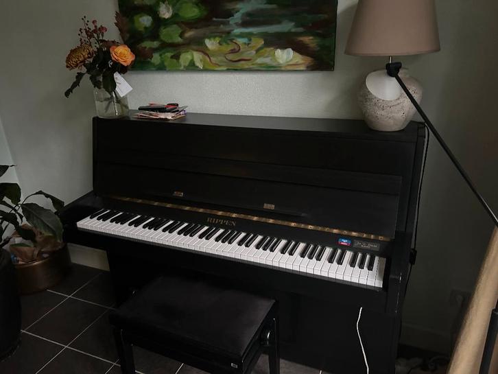 RIPPEN Piano, Muziek en Instrumenten, Piano's, Gebruikt, Piano, Zwart, Ophalen of Verzenden