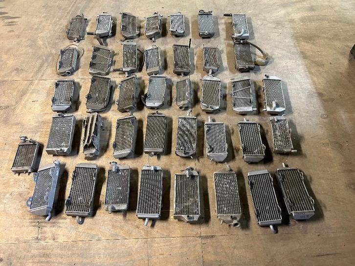 Groot assortiment cross/enduro Gas Gas & Yamaha radiator, Motoren, Tuning en Styling, Ophalen of Verzenden