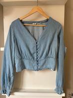 Levi's Top blouse Tamara Ls denim blauw spijker maat M 38, Maat 38/40 (M), Blauw, Ophalen of Verzenden, Zo goed als nieuw