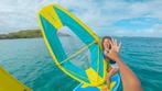Tamahoo windsurfboard met zeil 4.0 m2 in rugzak  € 350