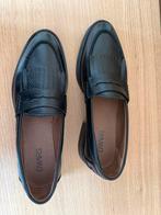 Zwarte leren loafers DWRS maat 41, Ophalen, Zo goed als nieuw, Zwart, Loafers