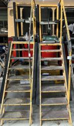 Verrijdbare trap, 7 trede, Doe-het-zelf en Verbouw, Ladders en Trappen, Ophalen, Gebruikt, Trap, Minder dan 2 meter