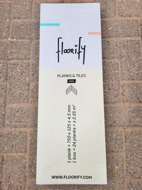 Floorify visgraadvloer, Doe-het-zelf en Verbouw, Vloerdelen en Plavuizen, Nieuw, Laminaat, Overige materialen, 50 tot 150 cm, 10 tot 30 cm