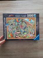 Ravensburger puzzel 1000 Exotisch Plaatje Exotic Escape, Ophalen of Verzenden, Zo goed als nieuw