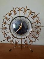 Mid-century zonneklok van NUFA, Ophalen, Zo goed als nieuw, Wandklok