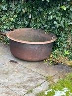Gietijzeren (kook?) ketel, Ophalen, Gebruikt, Rond, Metaal