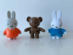 Figuur, poppetje, taarttopper Nijntje 2x, Boris Beer 9 cm, Verzamelen, Poppetjes en Figuurtjes, Ophalen of Verzenden, Zo goed als nieuw