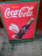 Coca-Cola Reclamebord Vintage, Ophalen