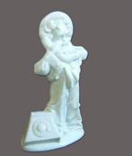Capodimonte wit porselein beeldje - jongen aan de telefoon, Ophalen of Verzenden