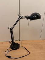 Zwarte IKEA bureaulamp, 50 tot 75 cm, Ophalen of Verzenden, Zo goed als nieuw, Metaal