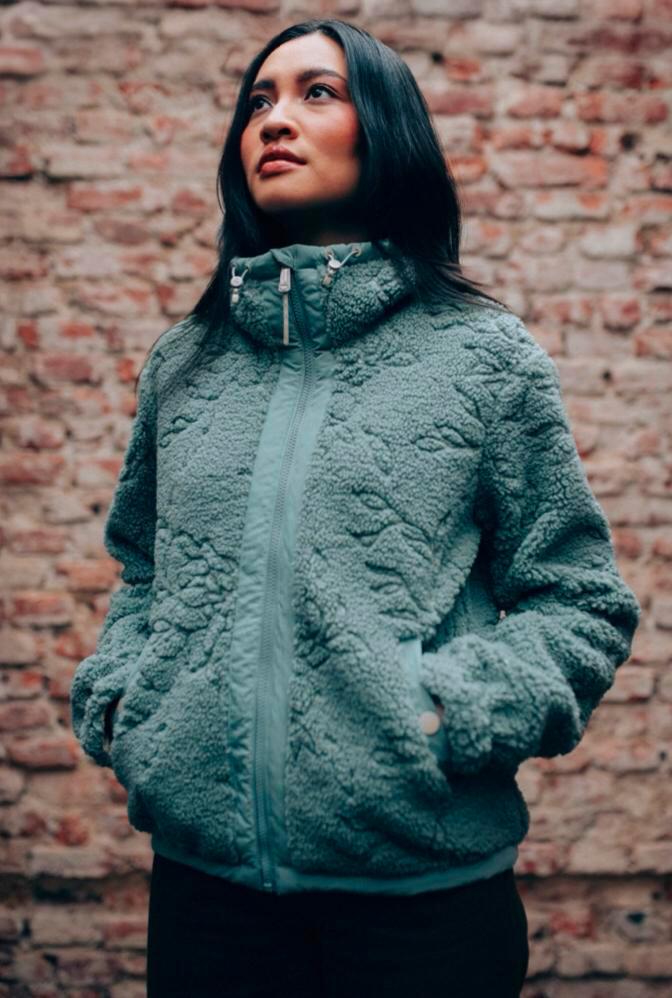 Nieuw! Ragwear vegan teddy tussen jas vest NORDICKA winter, Kleding | Dames, Jassen | Winter, Nieuw, Maat 38/40 (M), Groen, Ophalen of Verzenden