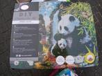 diamond painting pandaberen maat 40x50cm nieuw in verpakking, Verzenden, Nieuw, Knutselwerk