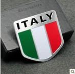 ITALIE Italia Logo aluminium Embleem Auto Scooter, Nieuw, Auto's, Verzenden