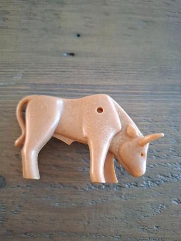 Playmobil - vintage koe bruin beschikbaar voor biedingen