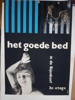 Oude Poster Strijbosch Het goede Bed Bijenkorf Amsterdam, Verzamelen, Verzenden, Zo goed als nieuw, A1 t/m A3, Reclame