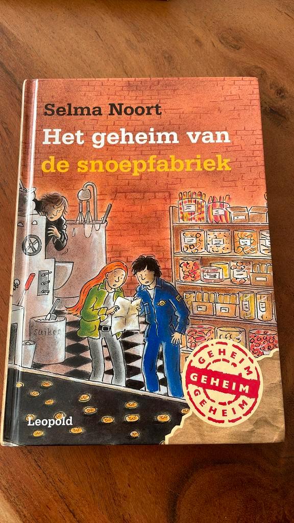 Selma Noort - Het geheim van de snoepfabriek, Boeken, Kinderboeken | Jeugd | onder 10 jaar, Zo goed als nieuw, Fictie algemeen