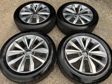 17” orig Volkswagen T-roc Troc zomer velgen | Nieuwe banden beschikbaar voor biedingen
