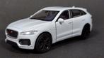 Jaguar F.pace white 1:36 Welly Pol, Zo goed als nieuw, Verzenden