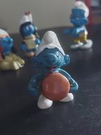 Smurf met hamburger, Ophalen of Verzenden, Zo goed als nieuw, Overige Smurfen, Poppetje, Figuurtje of Knuffel