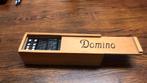 Domino kistje met complete inhoud, Ophalen of Verzenden, Minder dan 500 stukjes, Nieuw