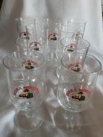 BIRRA MORETTI glazen, 9 stuks, 0,25 l, Ophalen of Verzenden, Zo goed als nieuw, Bierglas