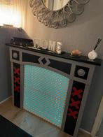 Sierschouw met verlichting, Huis en Inrichting, Ophalen of Verzenden, Gebruikt, Hangende haard, Overige soorten