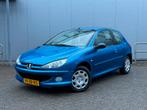 Peugeot 206 1.4 3D 2007 Blauw, Voorwielaandrijving, 4 cilinders, Blauw, Origineel Nederlands