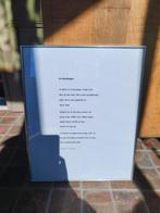 Zilverkleurige lijst 40x50, Ophalen, Minder dan 50 cm, 50 tot 75 cm, Metaal of Aluminium