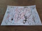 Ravi Picasso tekening, Huis en Inrichting, Ophalen, Nieuw, Minder dan 50 cm, 50 tot 75 cm