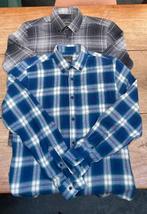 Katoen 2 stuks overhemden Primark, Kleding | Heren, Overhemden, Blauw, Halswijdte 38 (S) of kleiner, Ophalen of Verzenden, Zo goed als nieuw
