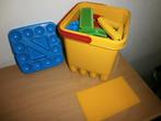 Opbergbox NOPPER +bouwstenen/clippo groep 1/2 /kinderdagverb, Ophalen of Verzenden, Puzzelen